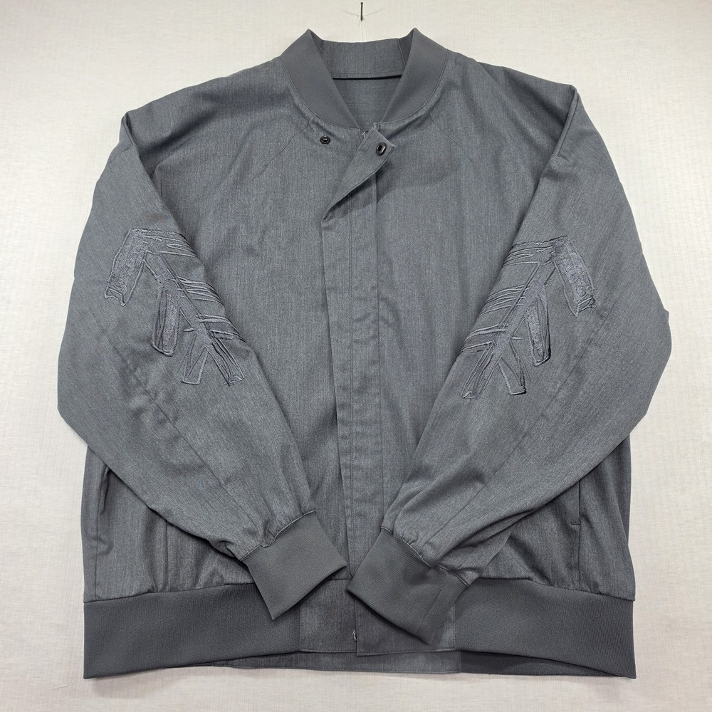 Kolon Sport Seishin Matsui Bomber Jacket‎ Grey Mens Large L Techwear Gorpcore